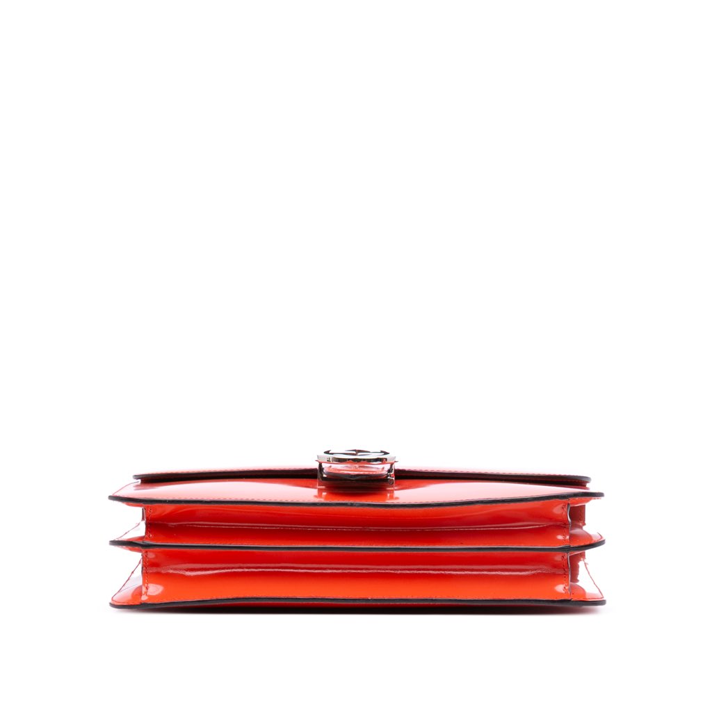 Gucci Medium Patent Dollar Interlocking G Crossbody - 3