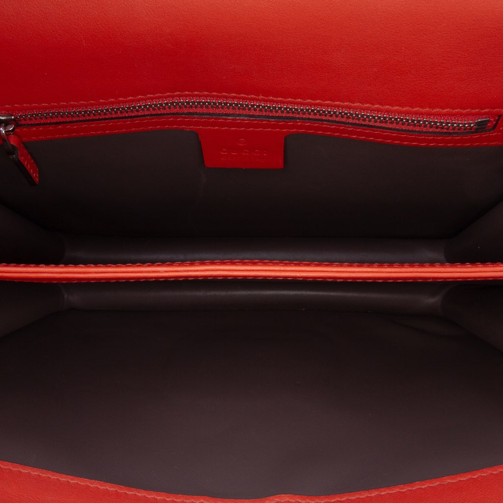 Gucci Medium Patent Dollar Interlocking G Crossbody - 4