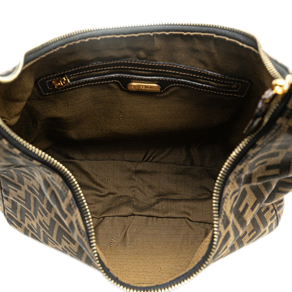 Fendi Zucca Canvas Shoulder Bag - 4