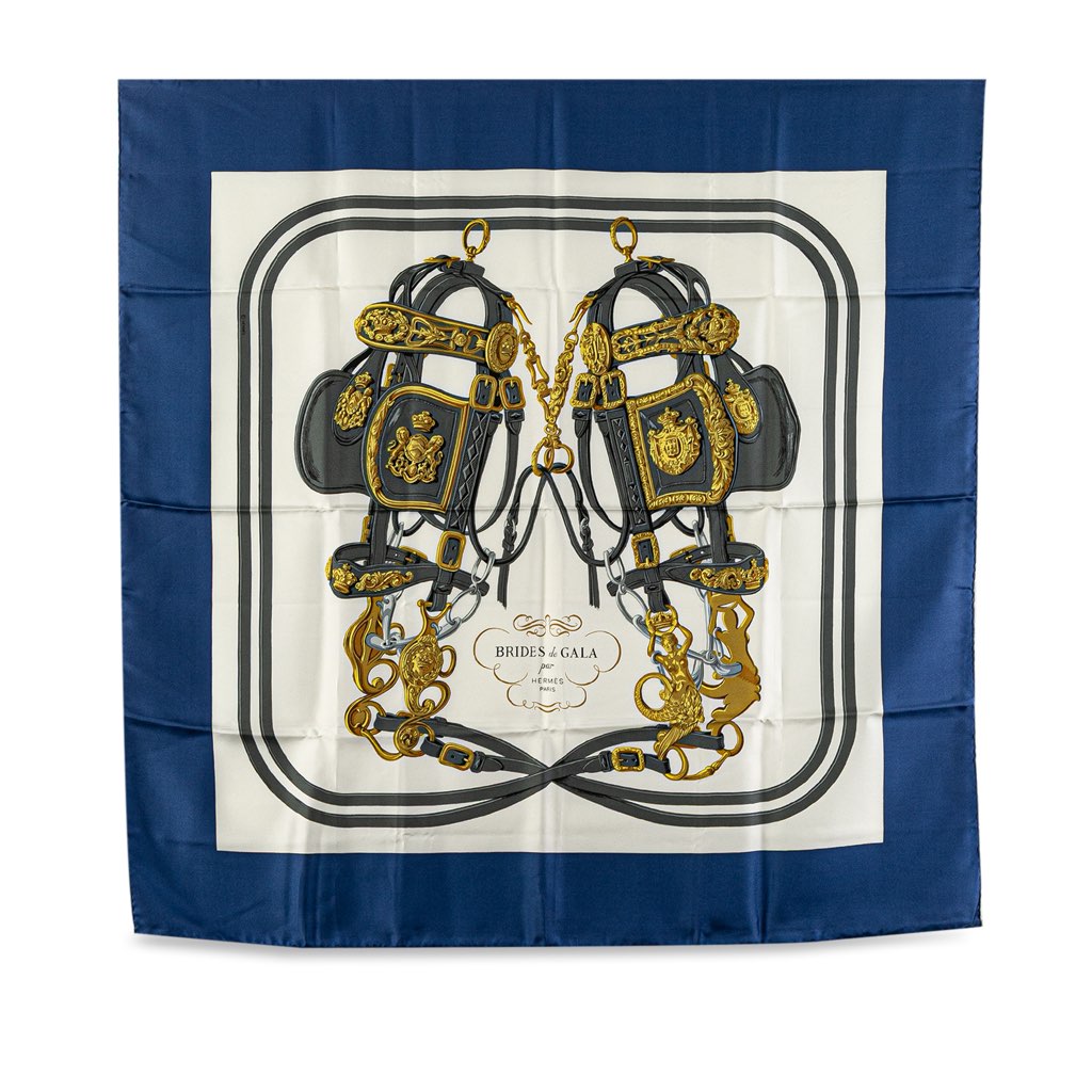 Hermès Brides de Gala Silk Scarf