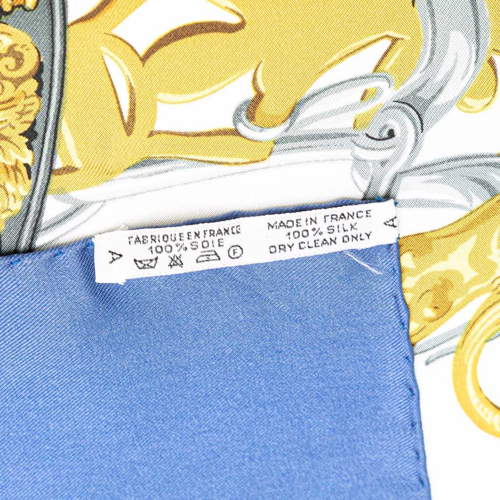 Hermès Brides de Gala Silk Scarf - Side view
