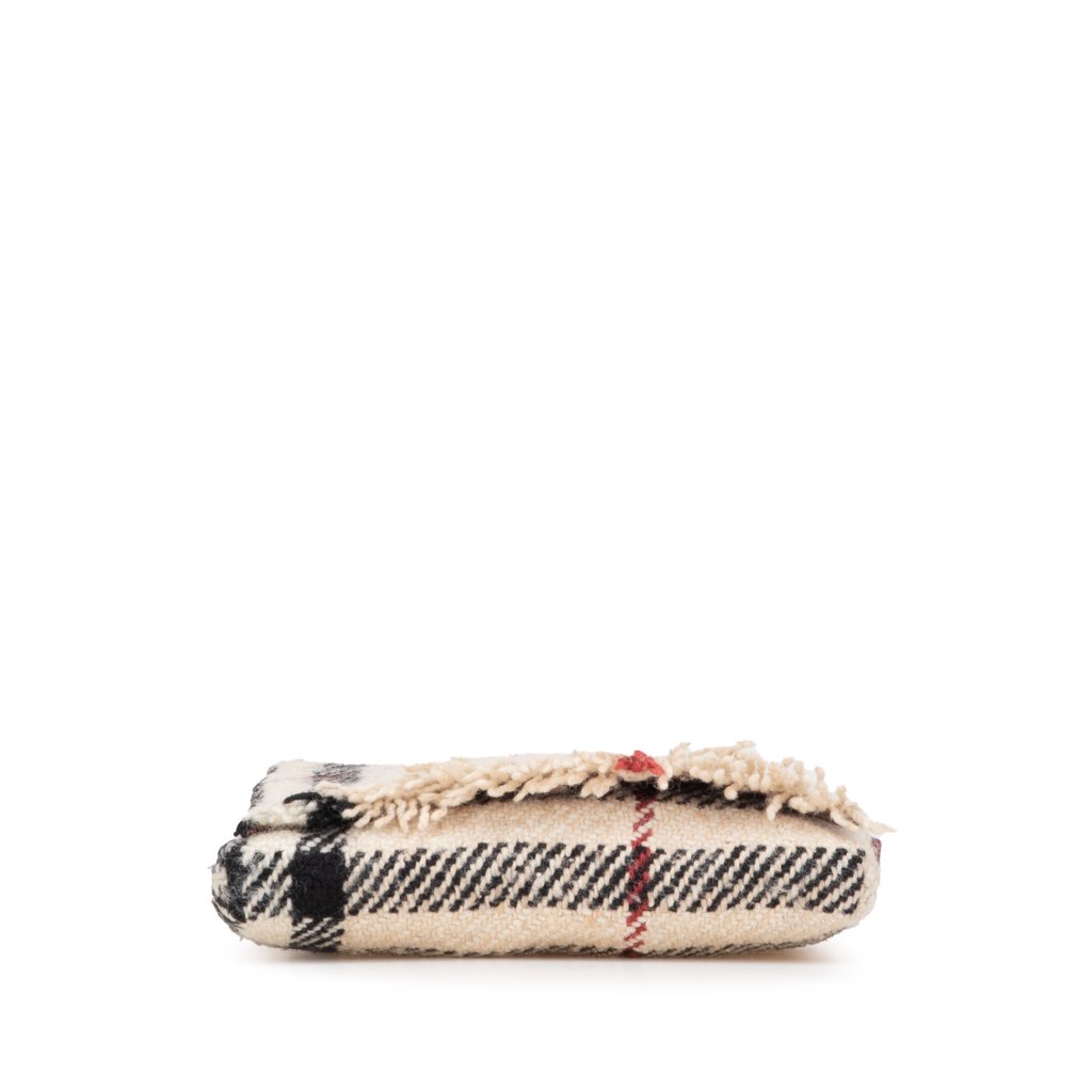 Burberry Nova Check Wool Crossbody - Image 6