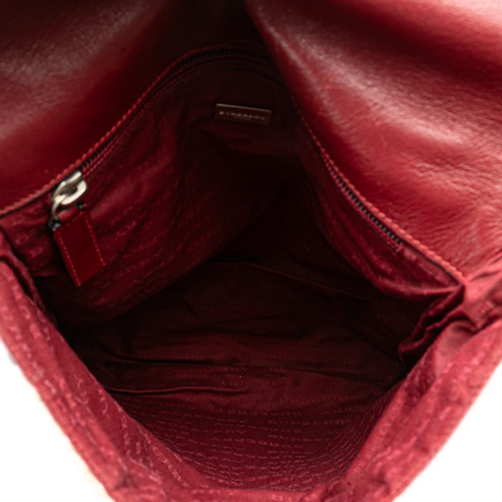 Burberry Nova Check Wool Crossbody - 4