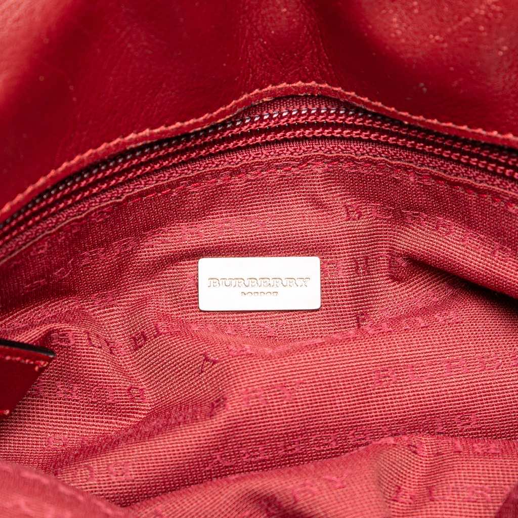 Burberry Nova Check Wool Crossbody - Side view