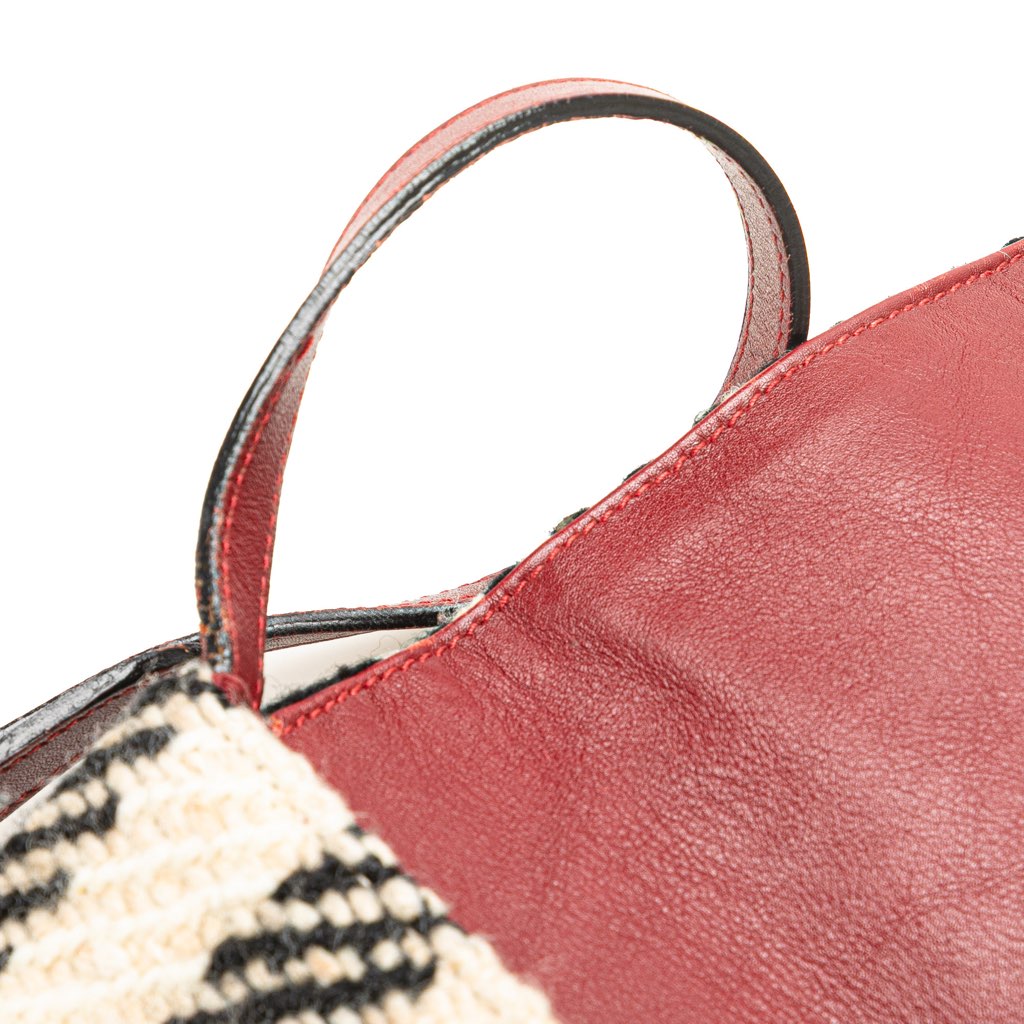 Burberry Nova Check Wool Crossbody - Image 11