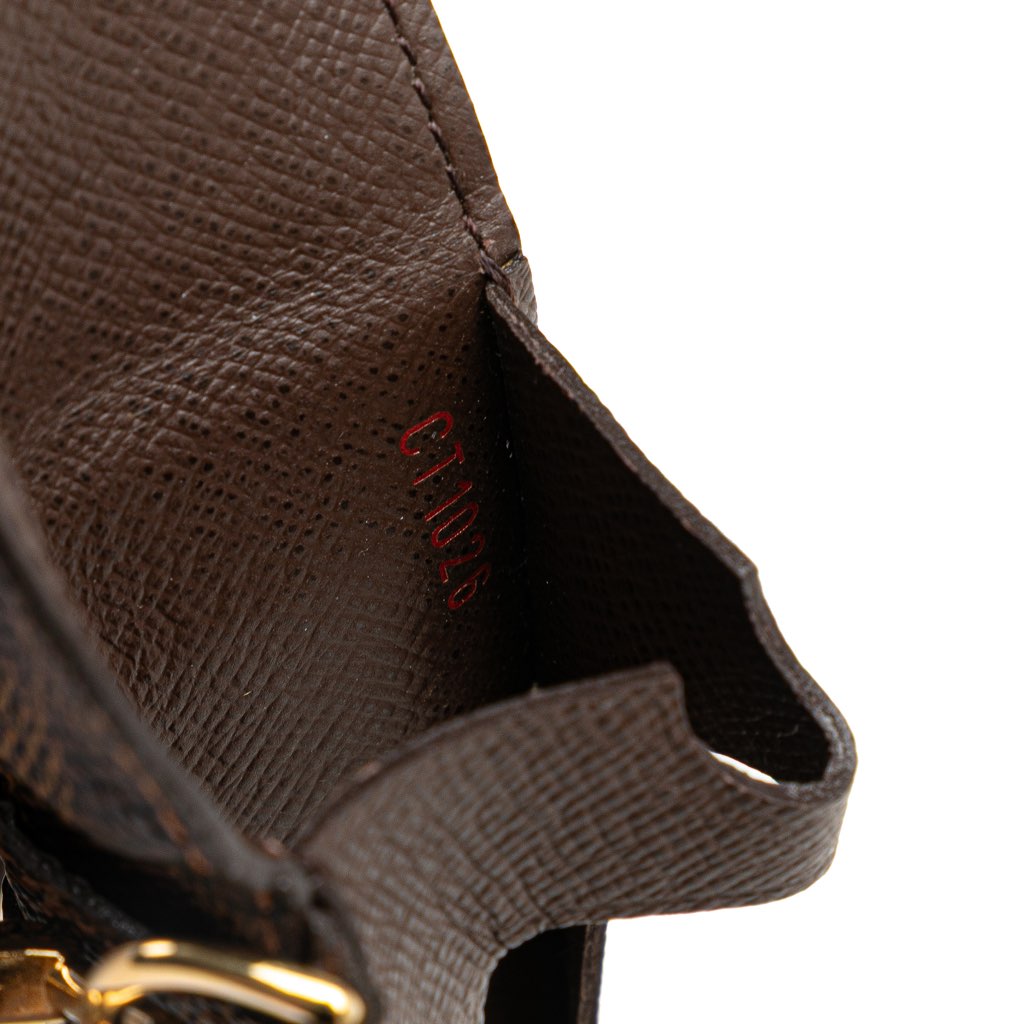 Louis Vuitton Damier Ebene Porte Carte ID Bandouliere - 5