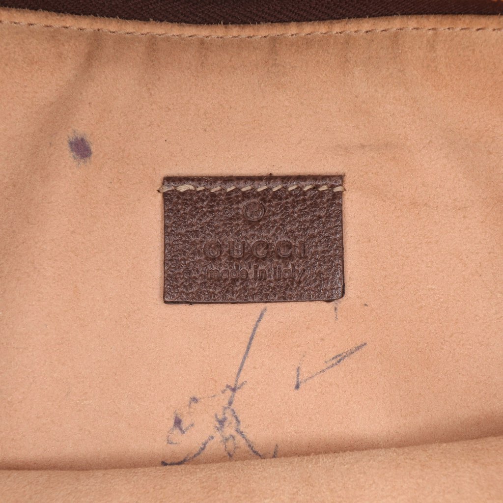 Gucci Large GG Supreme Ophidia Web Clutch - 5