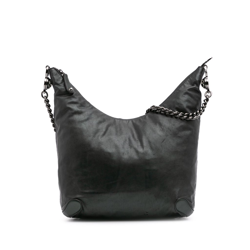 Gucci Medium Leather Galaxy Chain Hobo