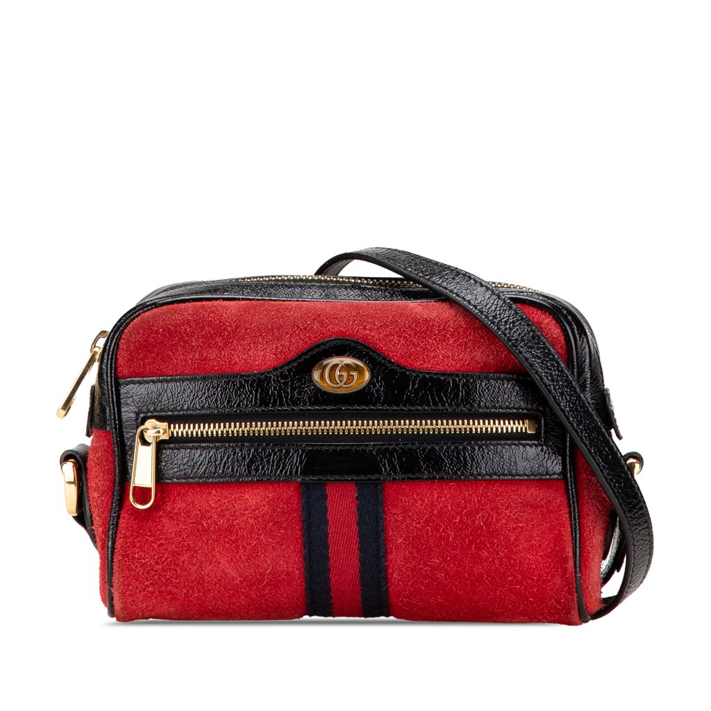 Gucci Mini Suede Ophidia Crossbody