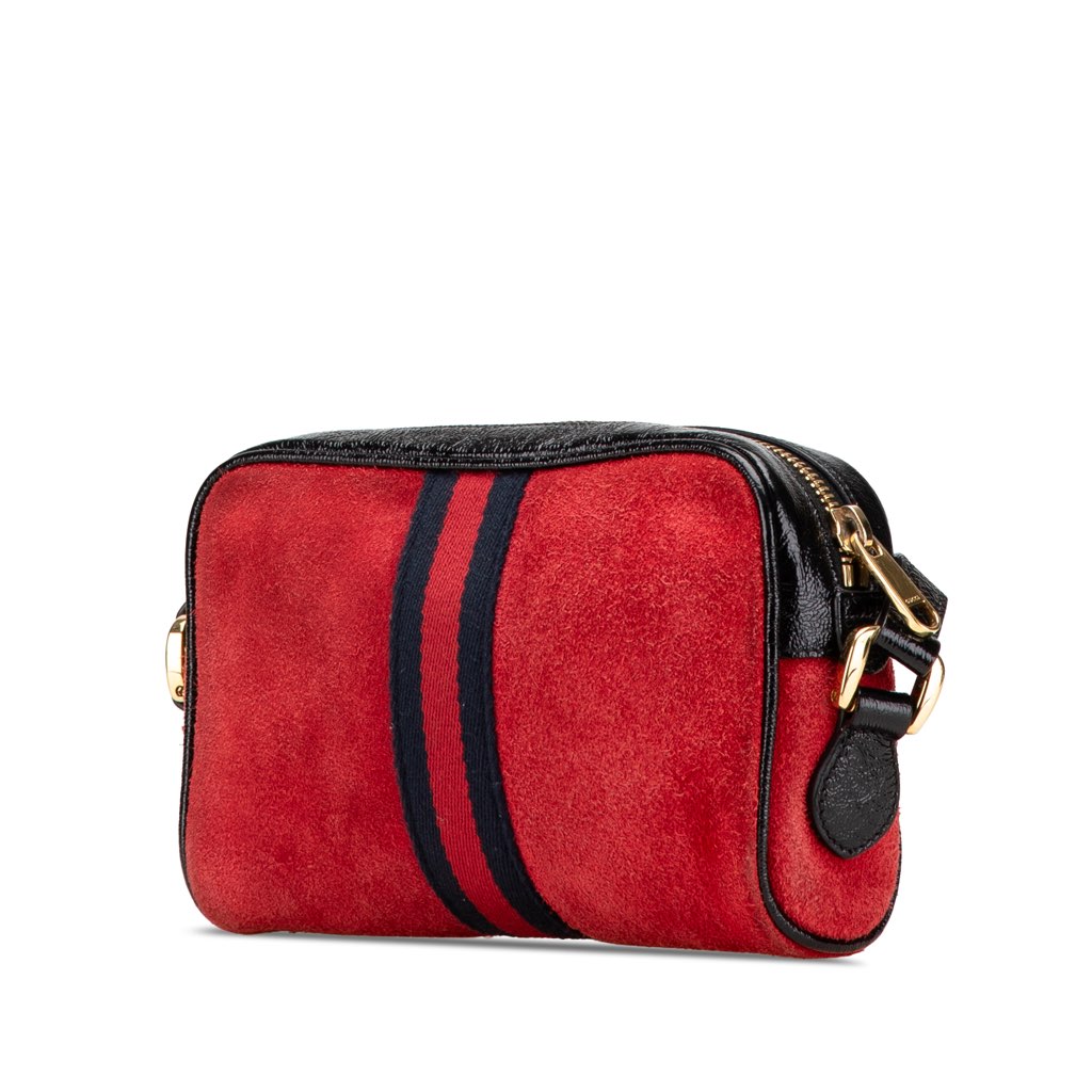 Gucci Mini Suede Ophidia Crossbody - Back view