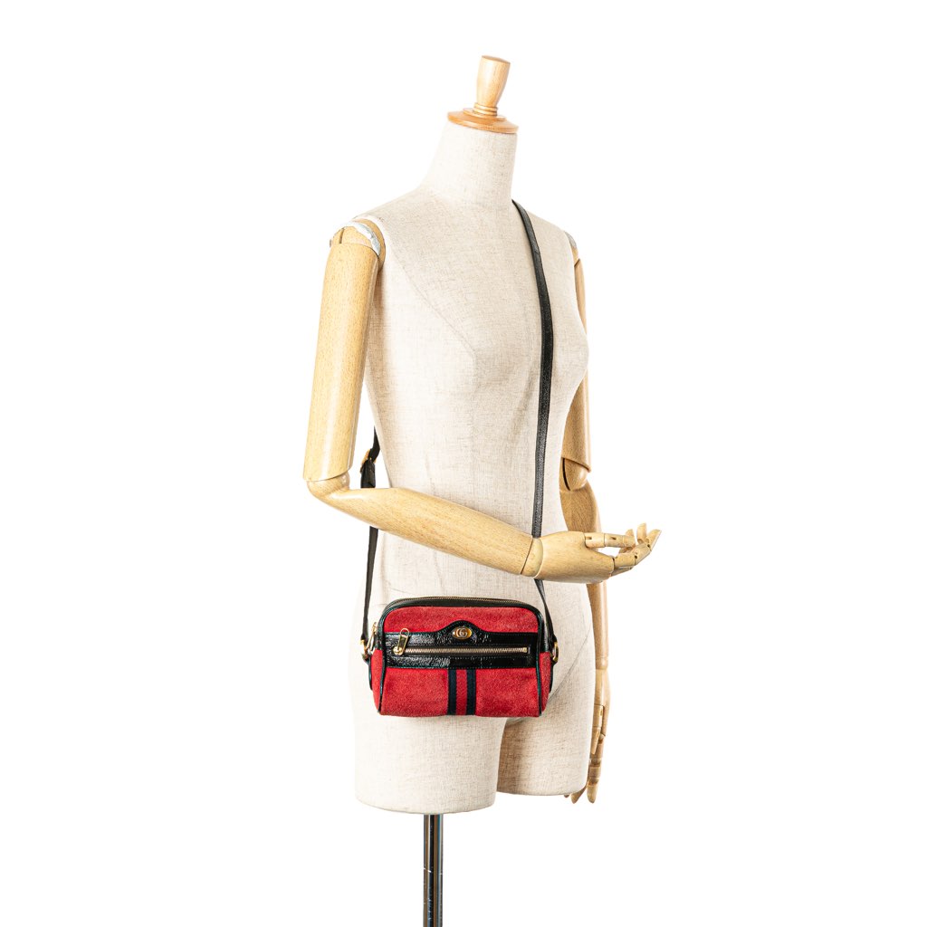 Gucci Mini Suede Ophidia Crossbody - Image 16