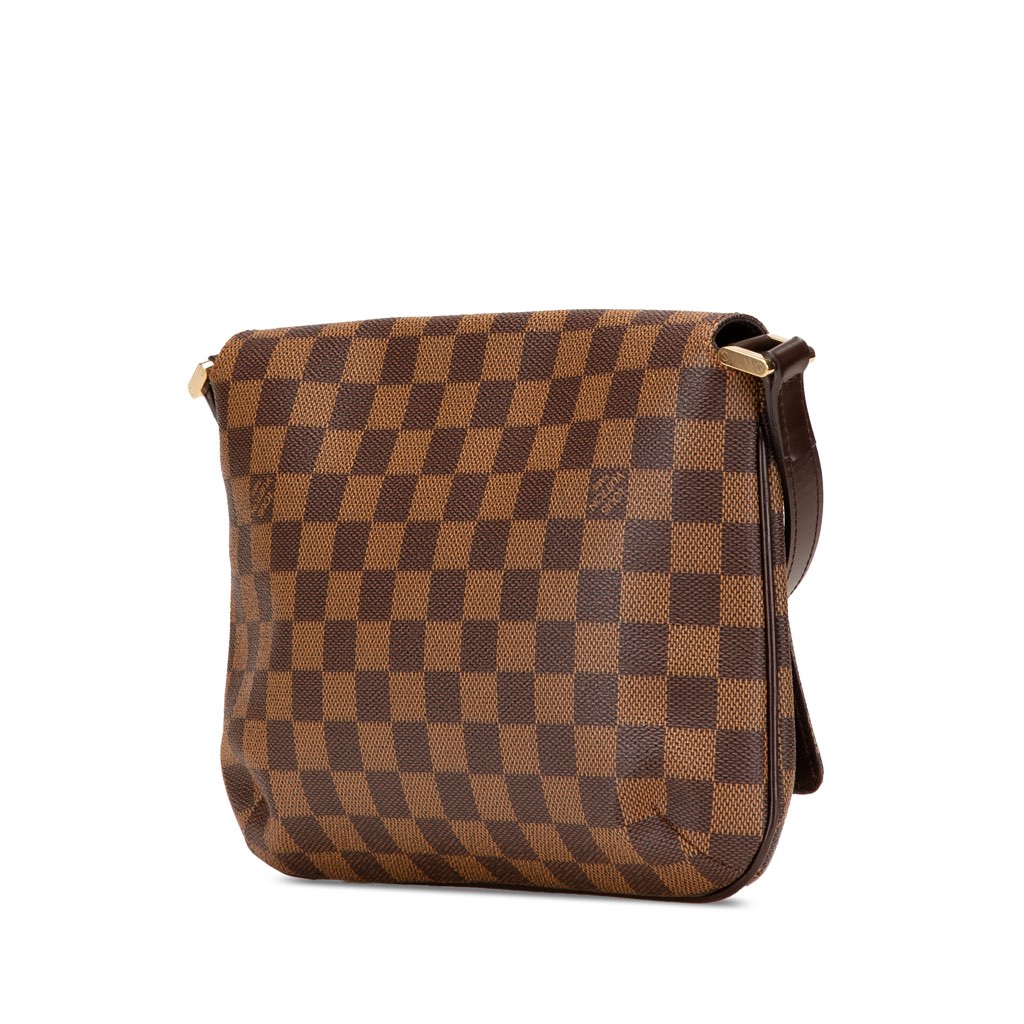Louis Vuitton Damier Ebene Musette Tango Short Strap - 2
