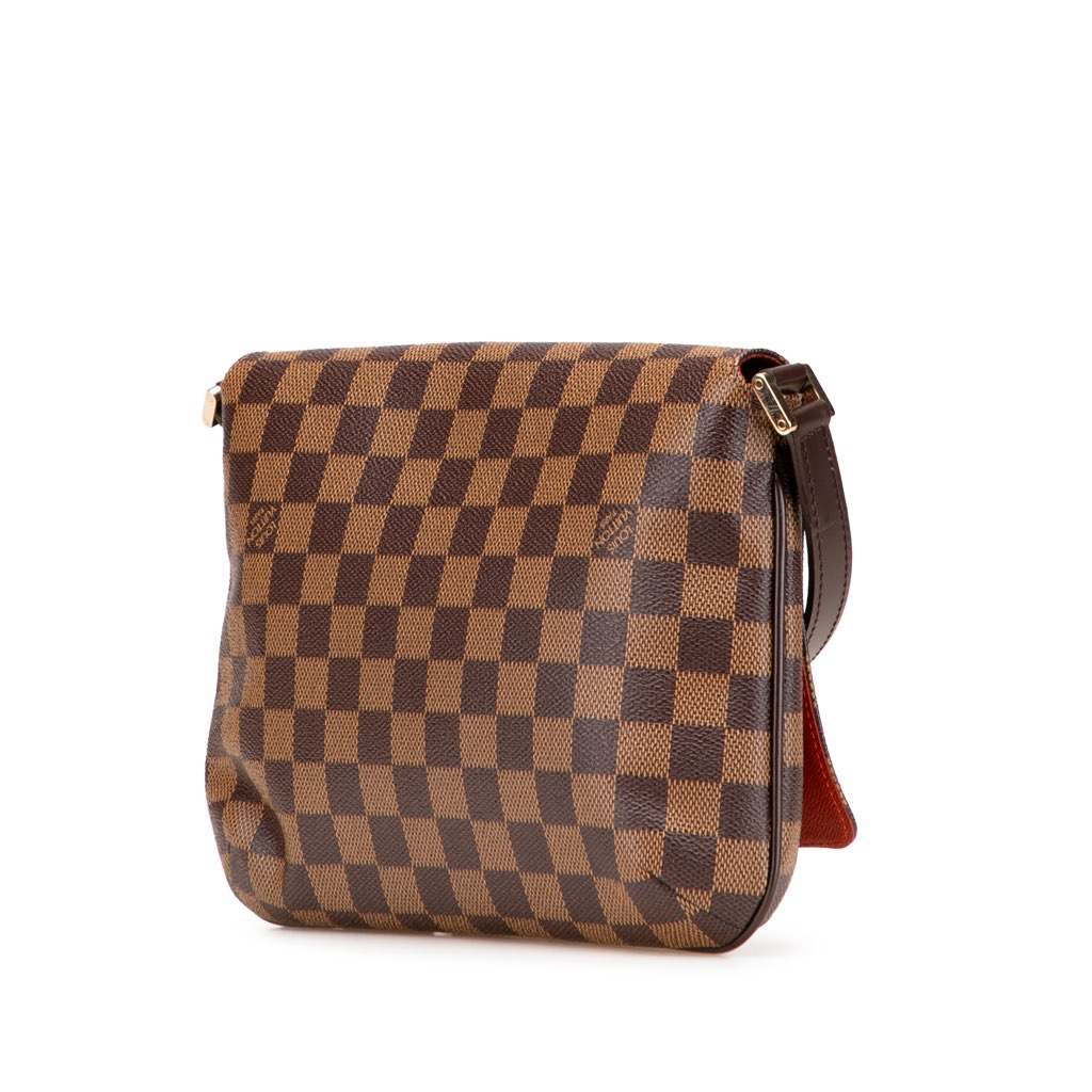 Louis Vuitton Damier Ebene Musette Tango Long Strap - 2