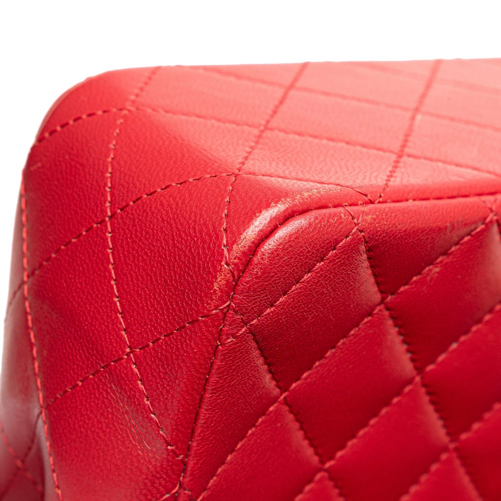 Chanel Mini Rectangular Lambskin Top Handle Single Flap - Image 10