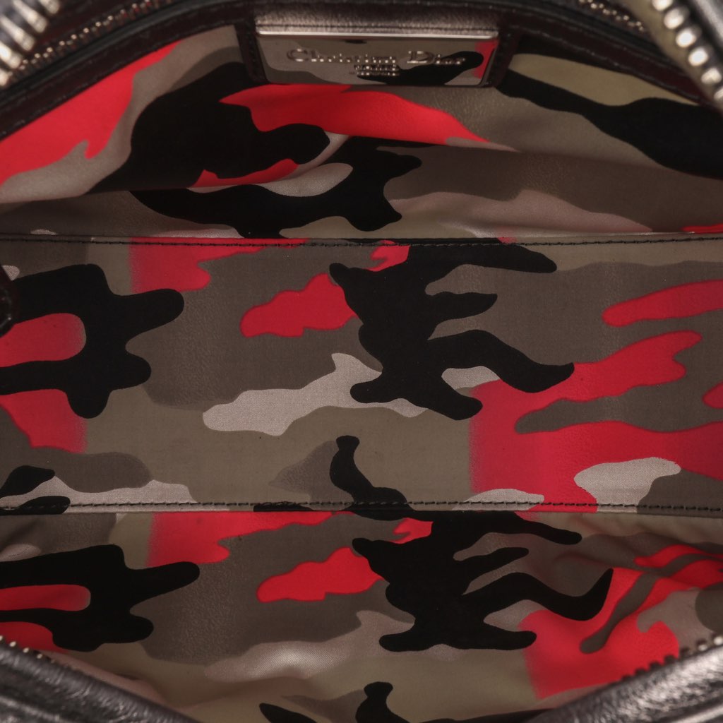 Dior Anselm Reyle Medium Metallic Lambskin Cannage Lady Dior - 4