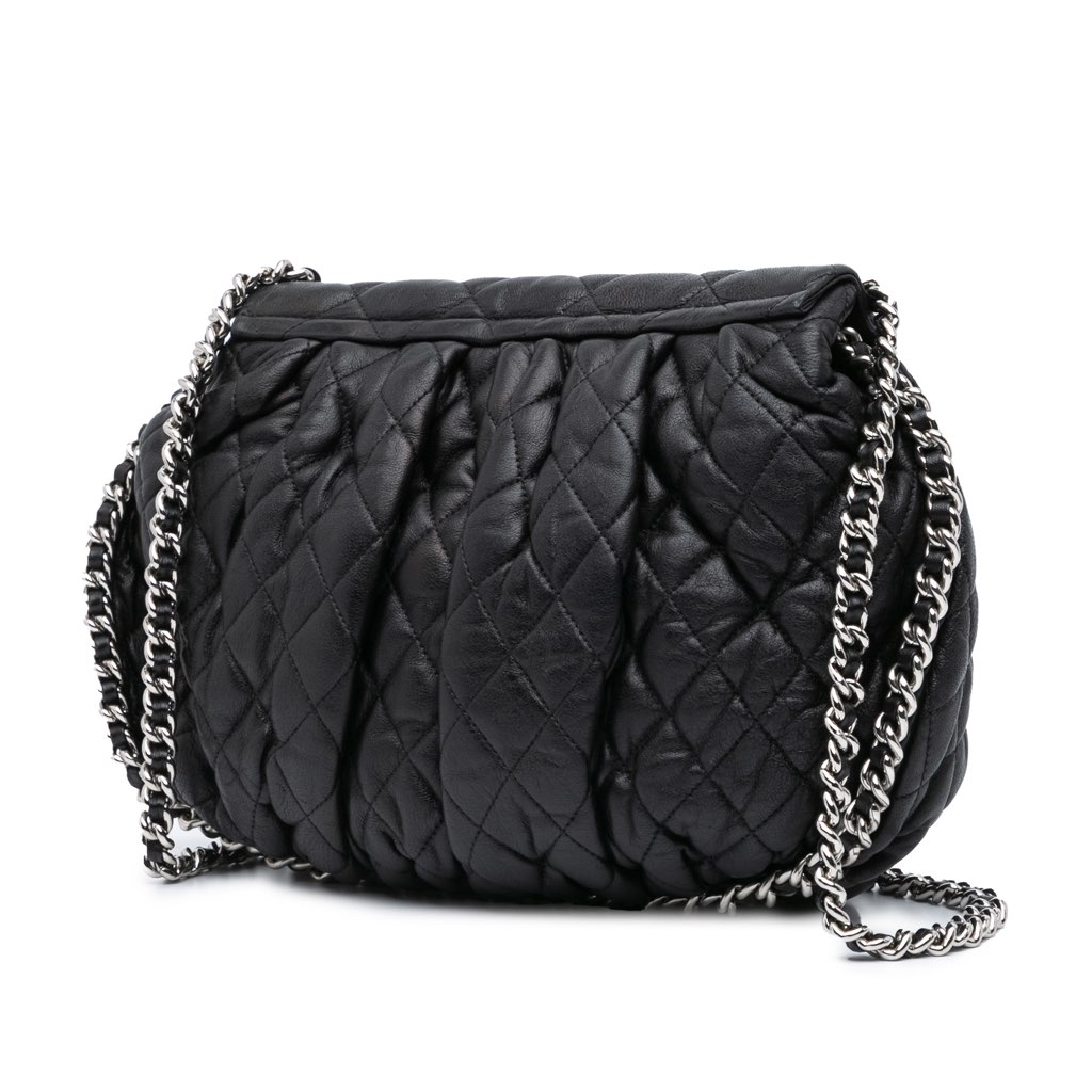 Chanel Large Lambskin Chain Around Flap - 2
