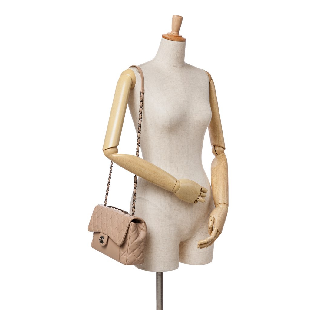 Chanel Medium CC Quilted Calfskin Single Flap - Image 11