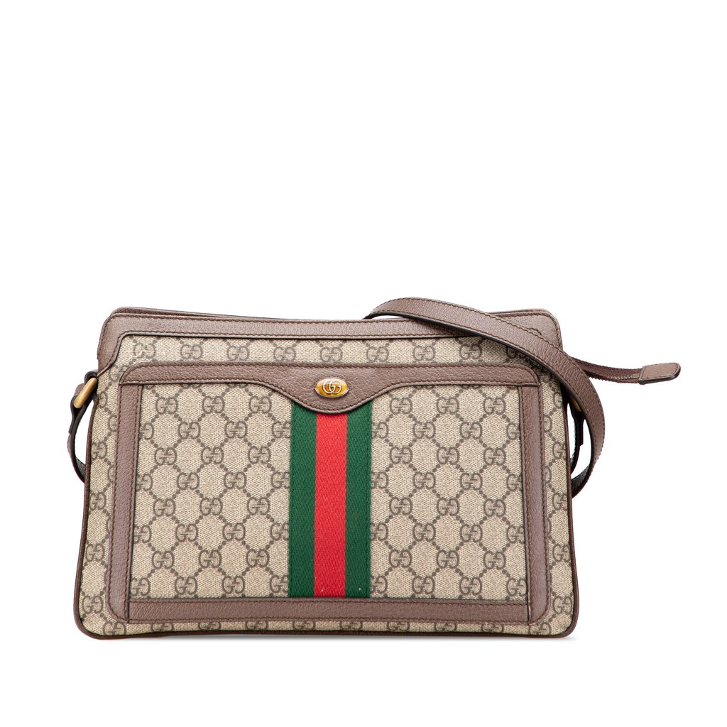 Gucci Medium GG Supreme Ophidia Crossbody