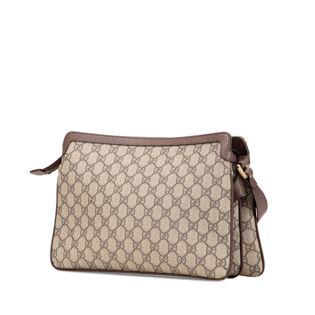 Gucci Medium GG Supreme Ophidia Crossbody - Back view