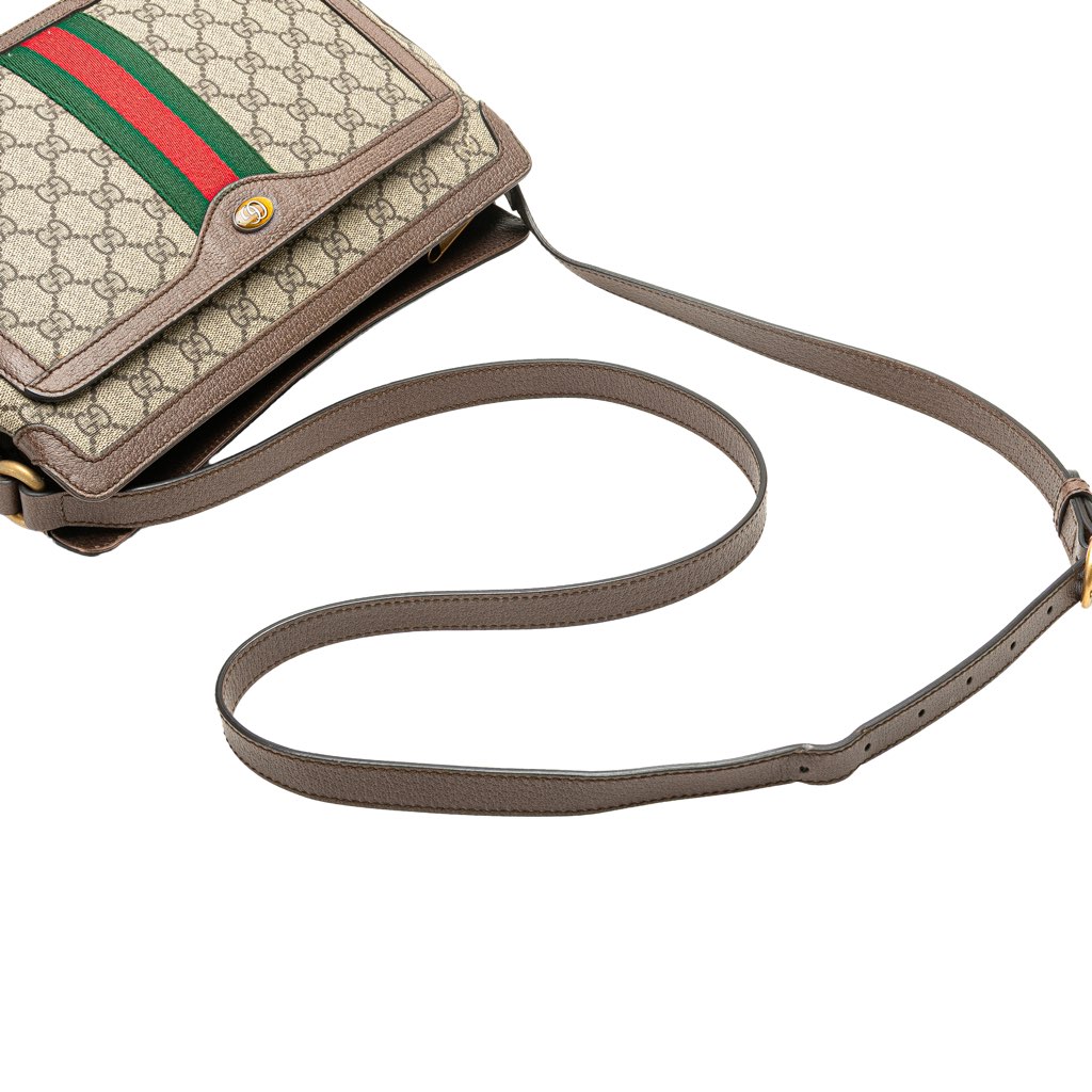 Gucci Medium GG Supreme Ophidia Crossbody - Image 17