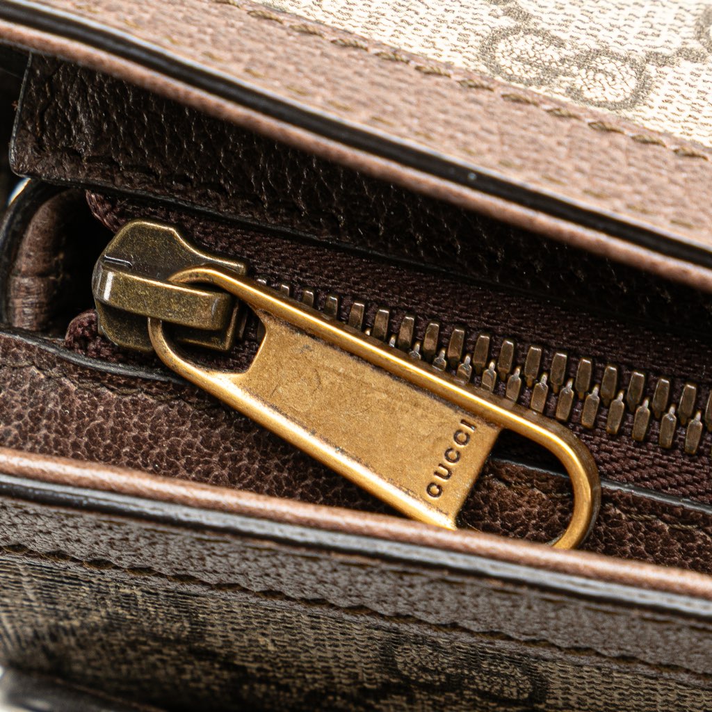 Gucci Medium GG Supreme Ophidia Crossbody - Image 12