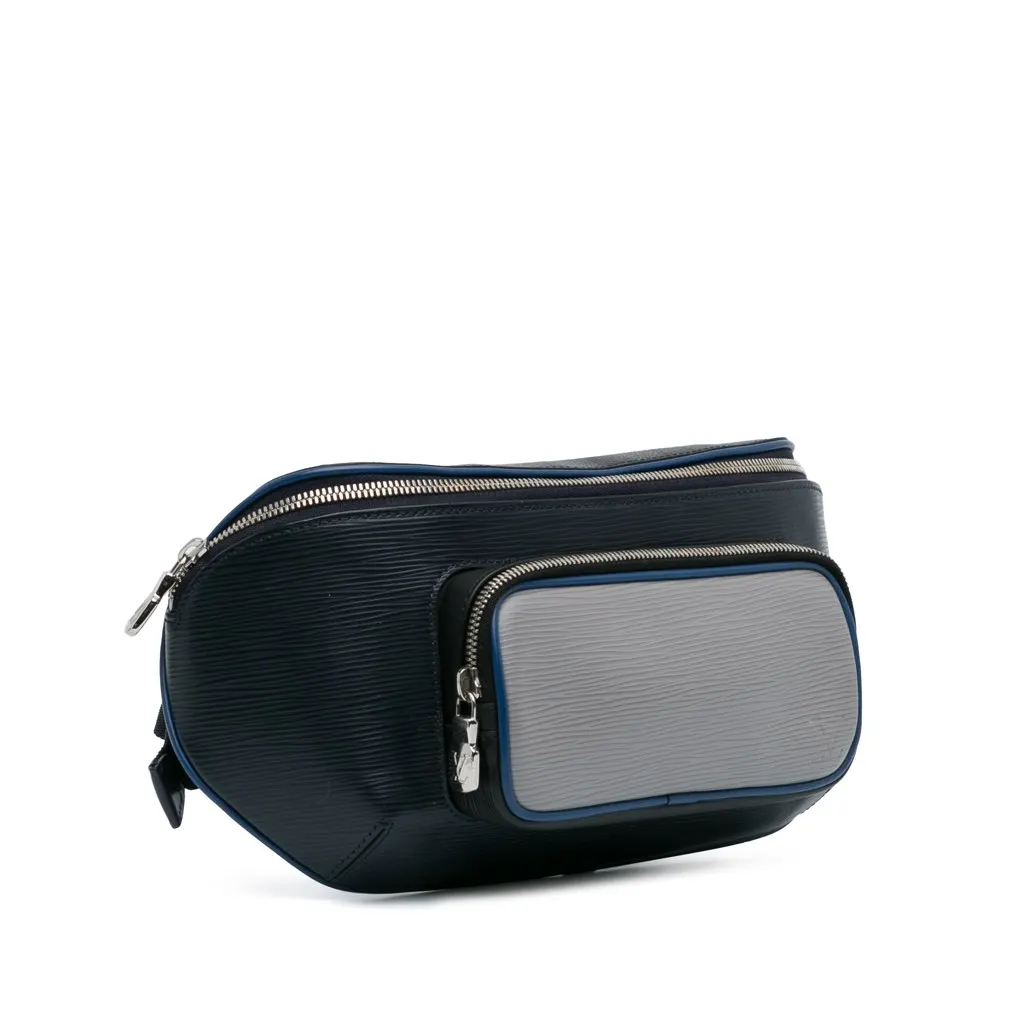 Louis Vuitton Epi Damier Graphite Bumbag Blue Leather Very good - Back View