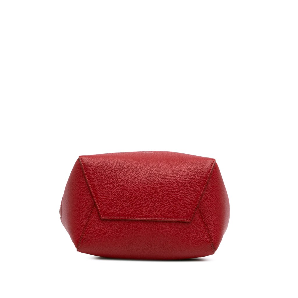 Celine Small Leather Seau Sangle Bucket Bag - Image 6