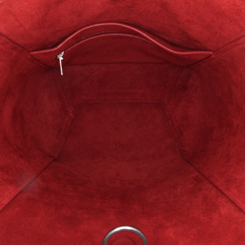 Celine Small Leather Seau Sangle Bucket Bag - 4