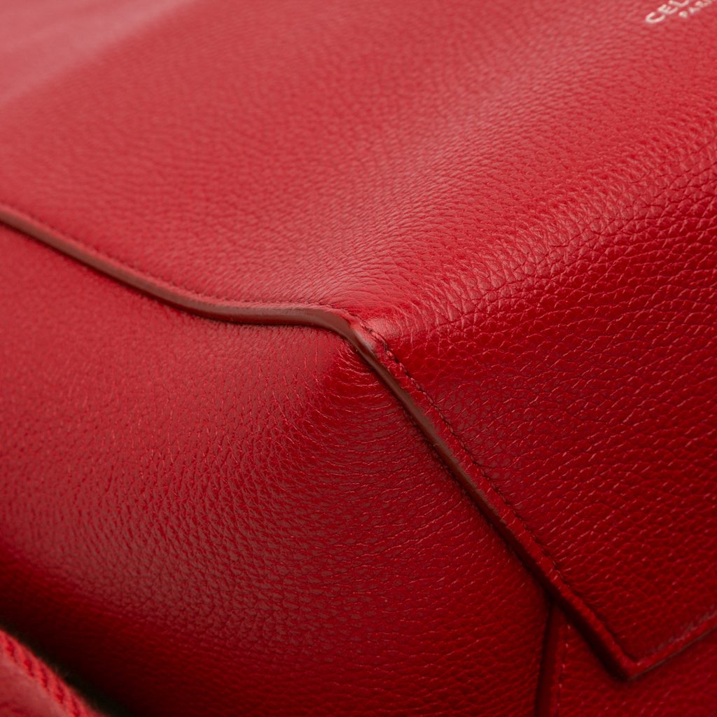 Celine Small Leather Seau Sangle Bucket Bag - Image 10