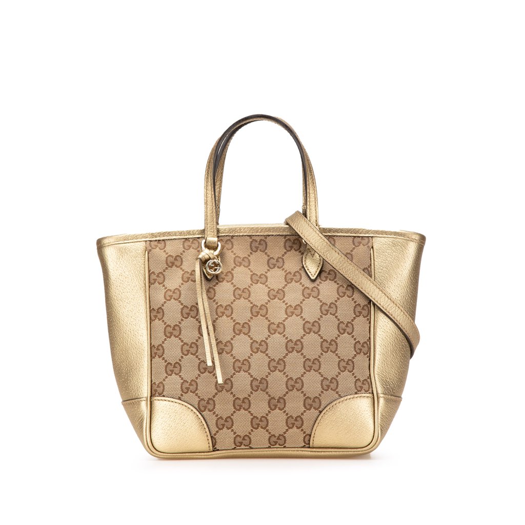 Gucci Small GG Canvas Bree Satchel