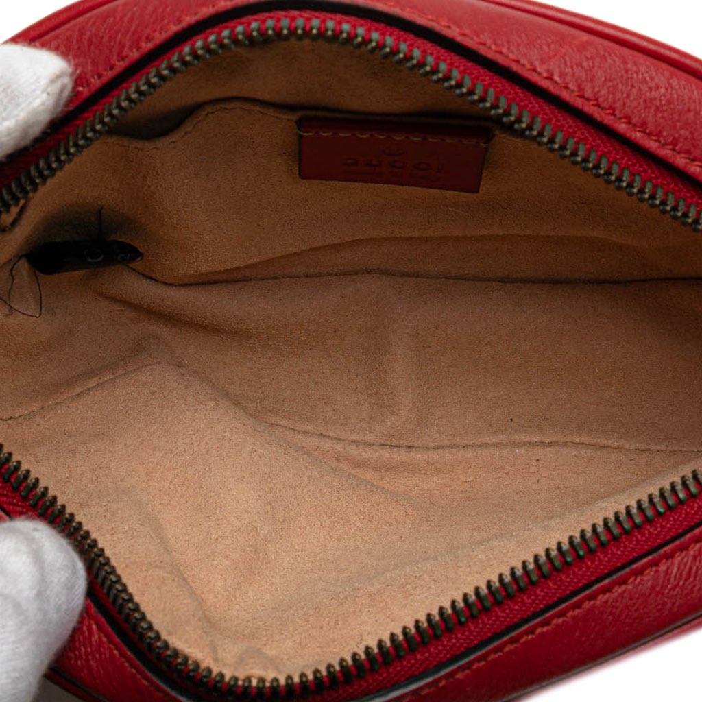 Gucci GG Marmont Matelasse Leather Belt Bag - 4