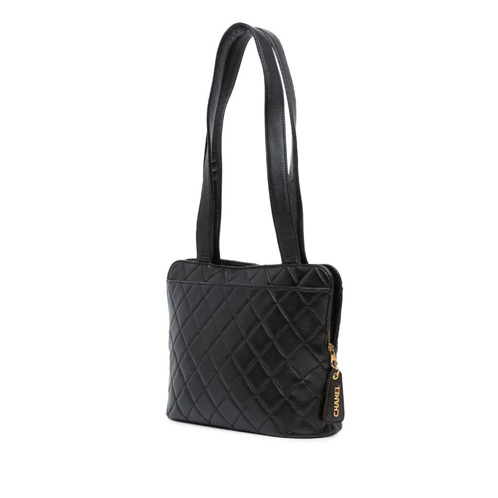 Chanel Quilted Lambskin Shoulder Bag - 2