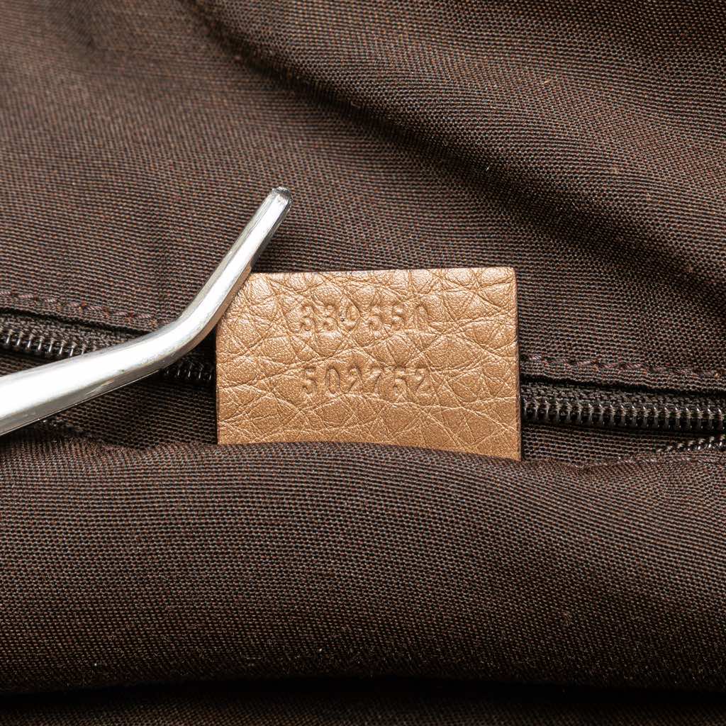 Gucci Leather GG Charm Satchel - Detail 1