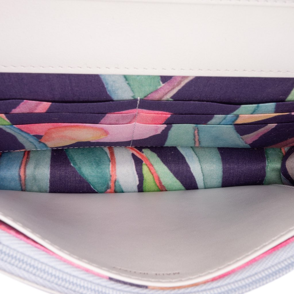 Chanel CC Quilted Canvas Jungle Jeans Wallet on Chain - 4