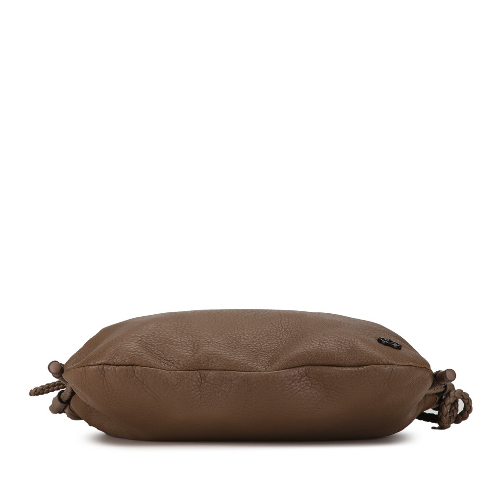 Gucci Medium Leather Interlocking G Braided Strap Crossbody - 3