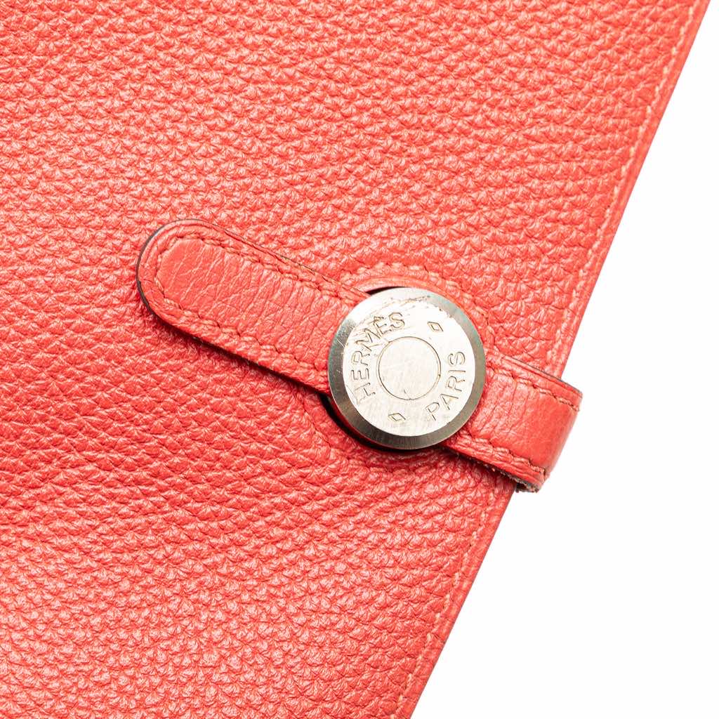 Hermès Clemence Dogon Long Wallet - Image 14