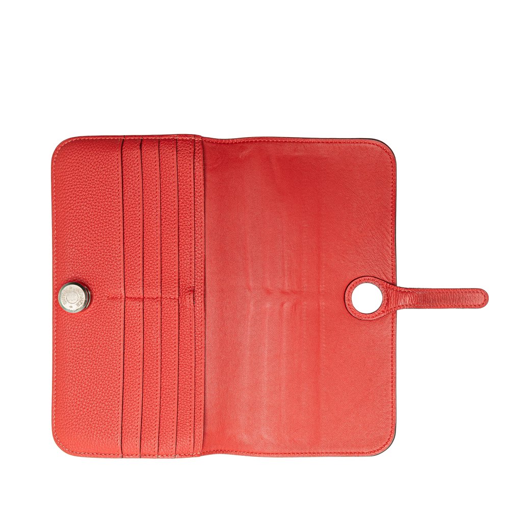 Hermès Clemence Dogon Long Wallet - Image 15