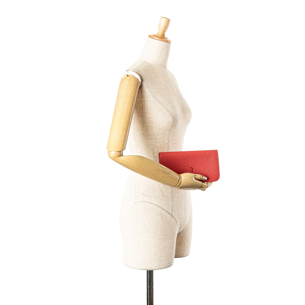 Hermès Clemence Dogon Long Wallet - Image 16