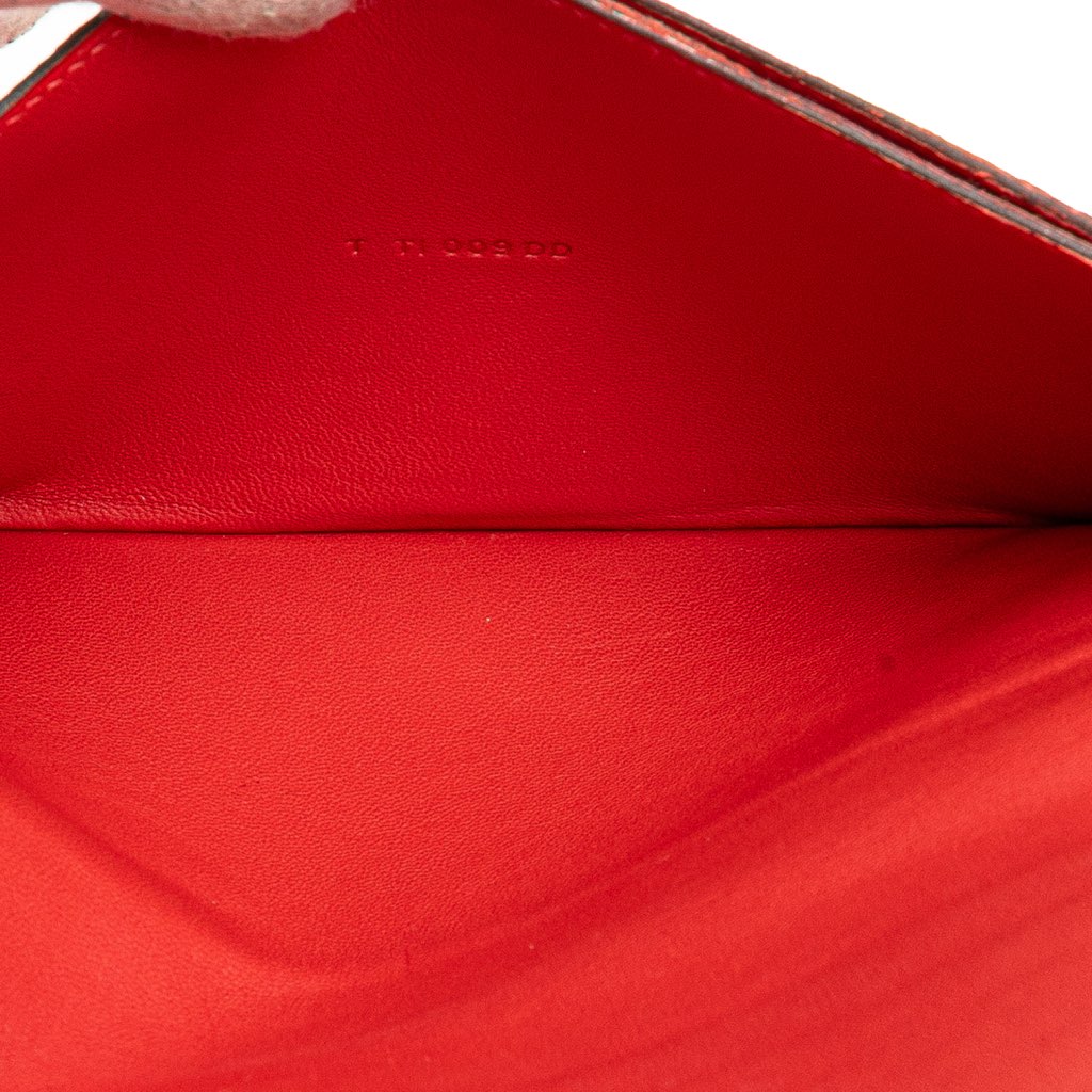 Hermès Clemence Dogon Long Wallet - Side view