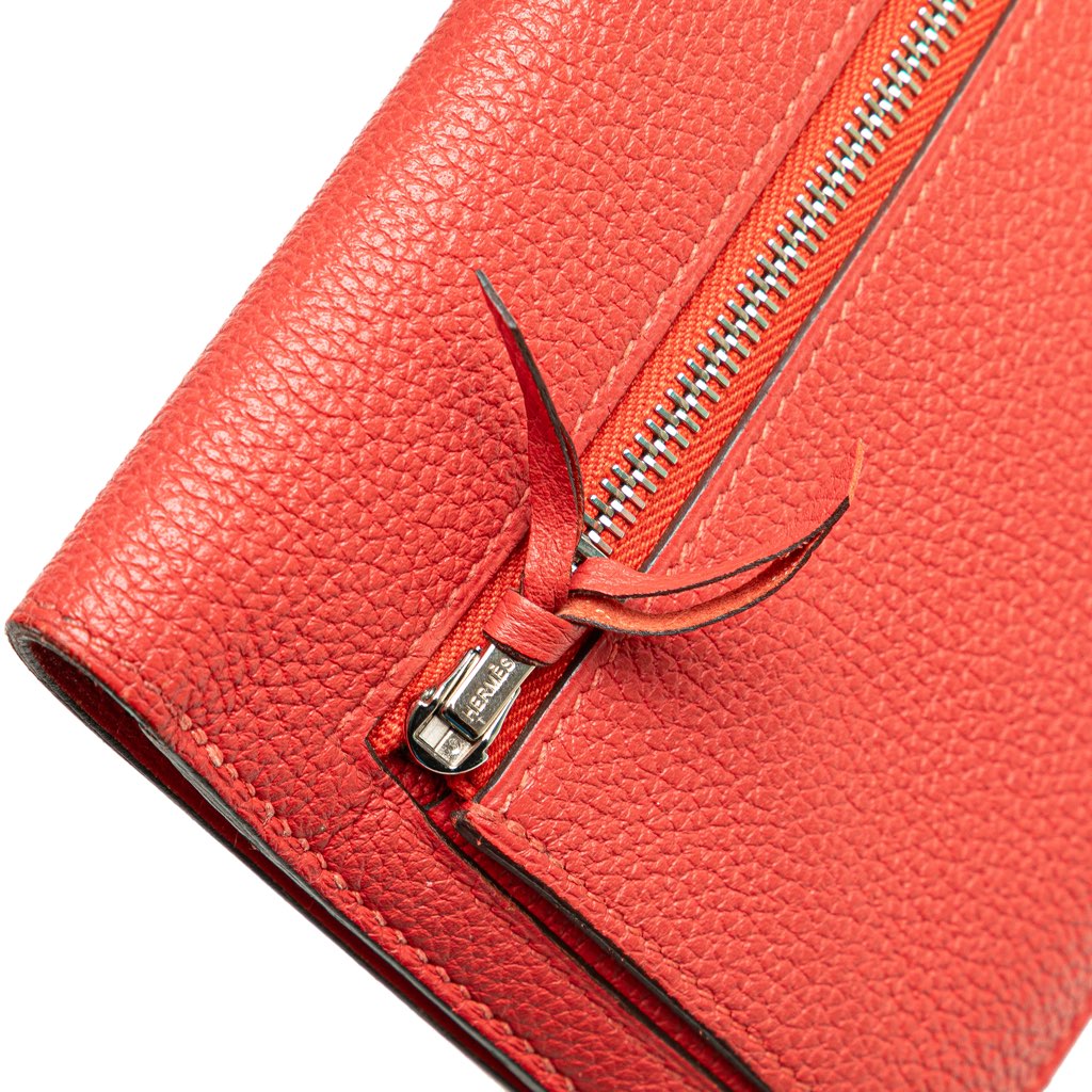 Hermès Clemence Dogon Long Wallet - Image 10