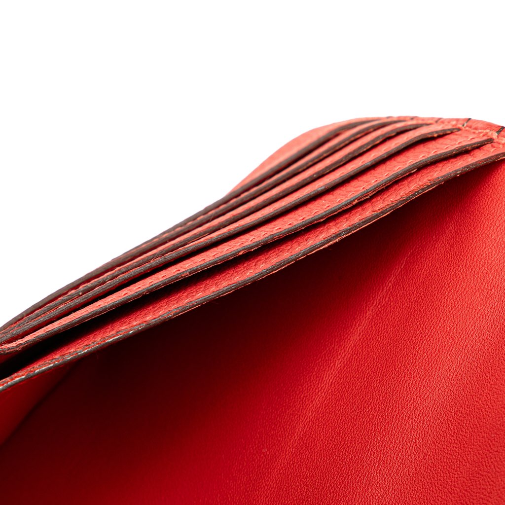 Hermès Clemence Dogon Long Wallet - Image 12