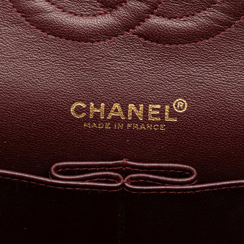 Chanel Medium Classic Lambskin Double Flap - 4