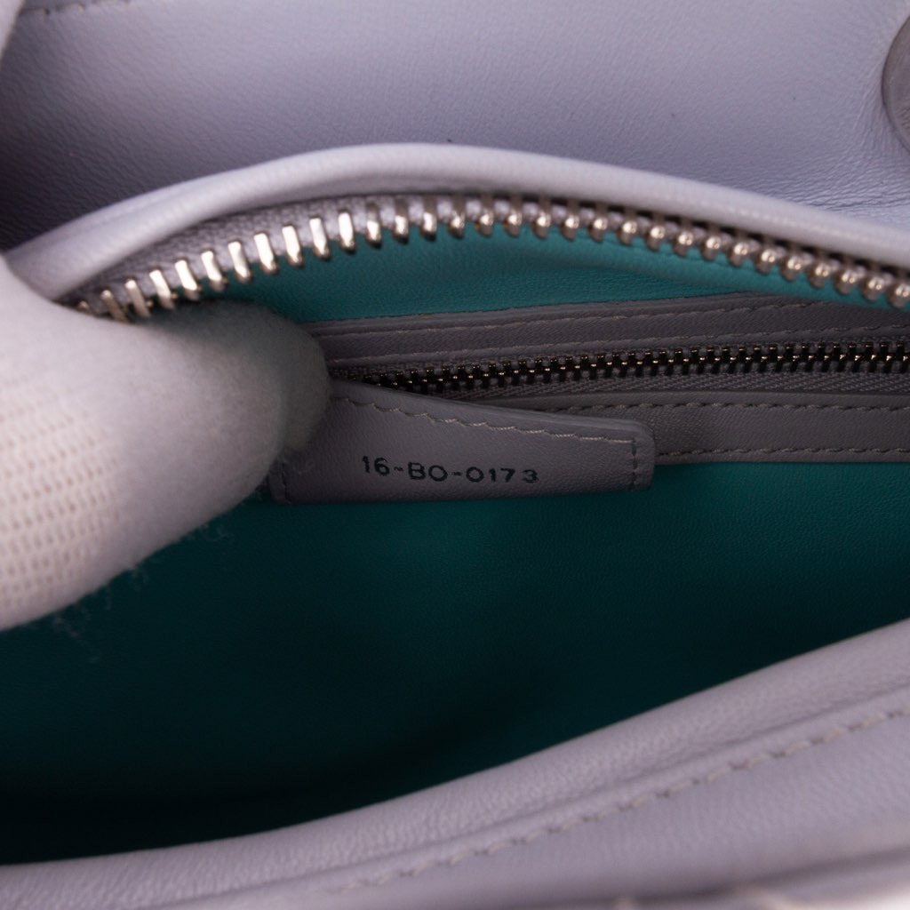 Dior Medium Bicolor Lambskin Cannage Lady Dior - 5