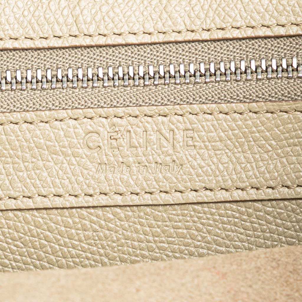 Celine Small Bicolor Leather Vertical Cabas - Detail 2