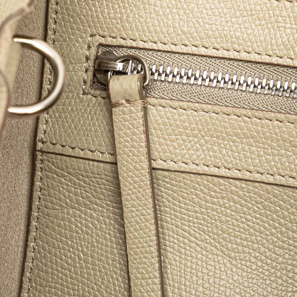 Celine Small Bicolor Leather Vertical Cabas - Image 10