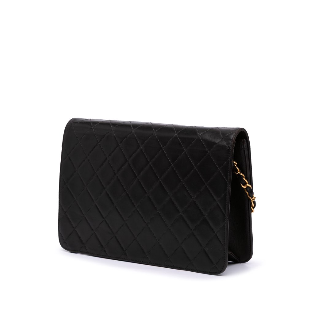 Chanel Medium CC Quilted Lambskin Half Single Flap - 2