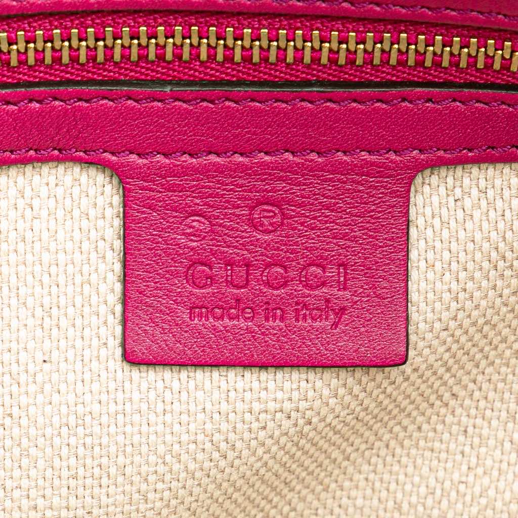 Gucci Patent Soho Chain Zip Shoulder Bag - Side view