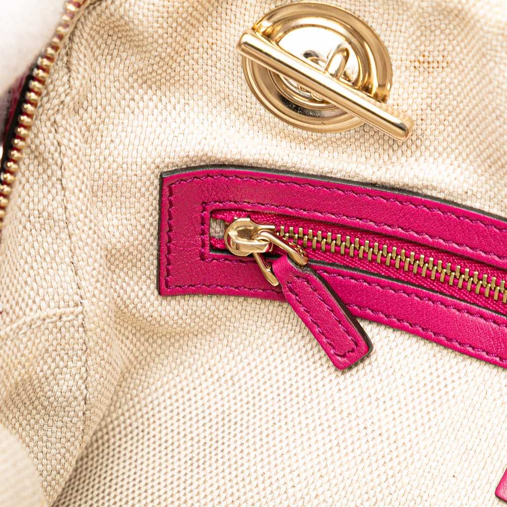 Gucci Patent Soho Chain Zip Shoulder Bag - Detail 2
