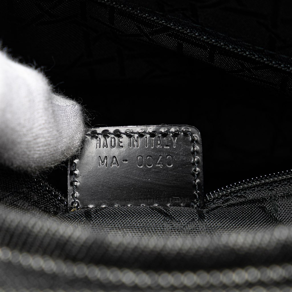 Dior Large Denim Cannage Lady Dior - Detail 1