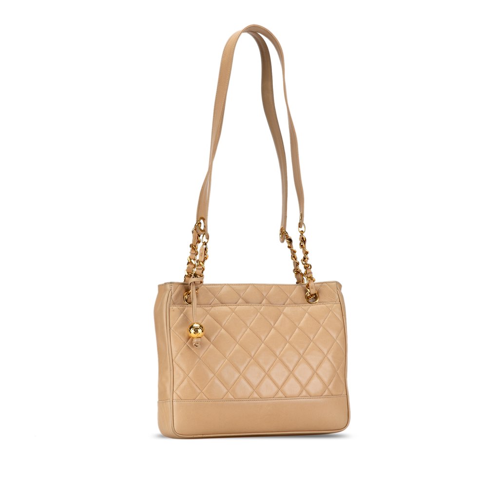 Chanel Quilted Lambskin Shoulder Bag - 2